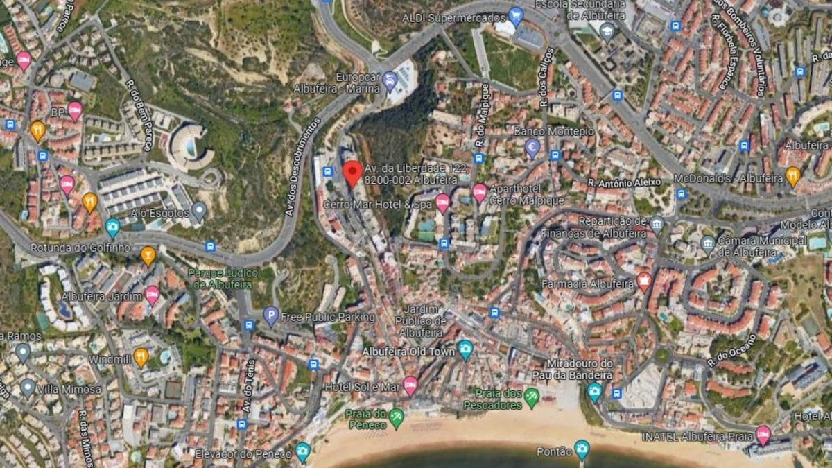 Algarve Modern T1 Apartment With Balcony In Albufeira Zewnętrze zdjęcie